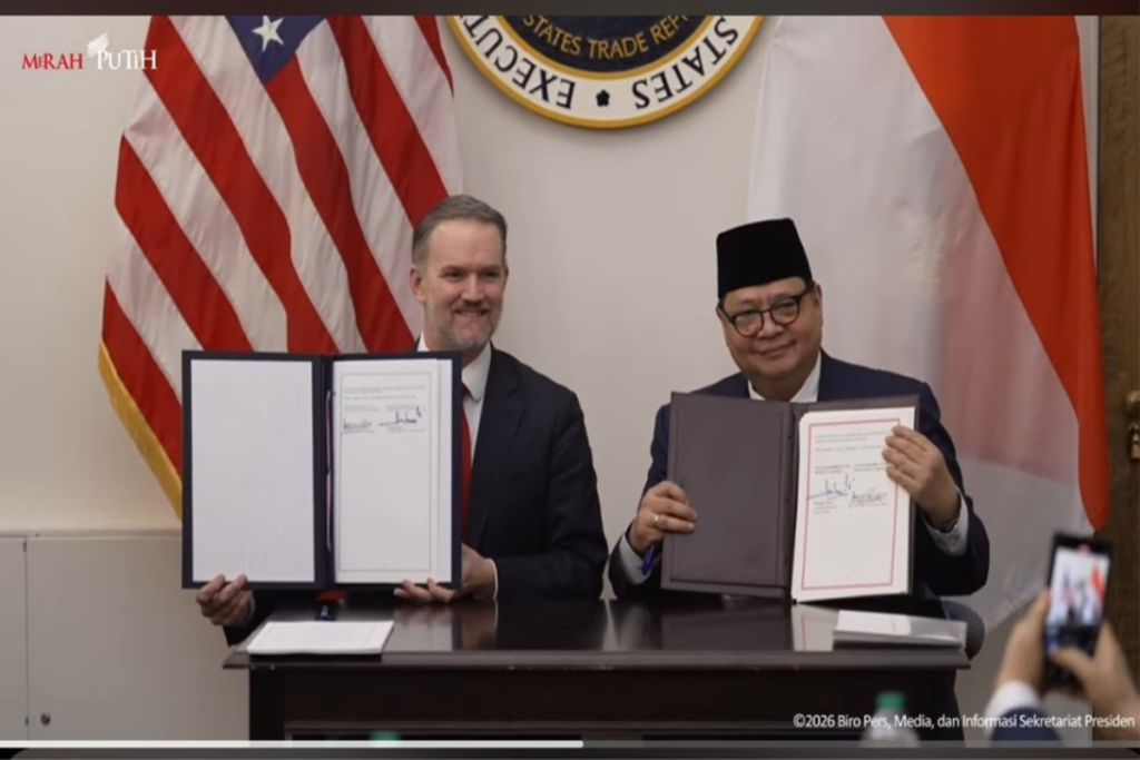 RI-AS Teken Dagang Tarif 19% 19 Feb 2026