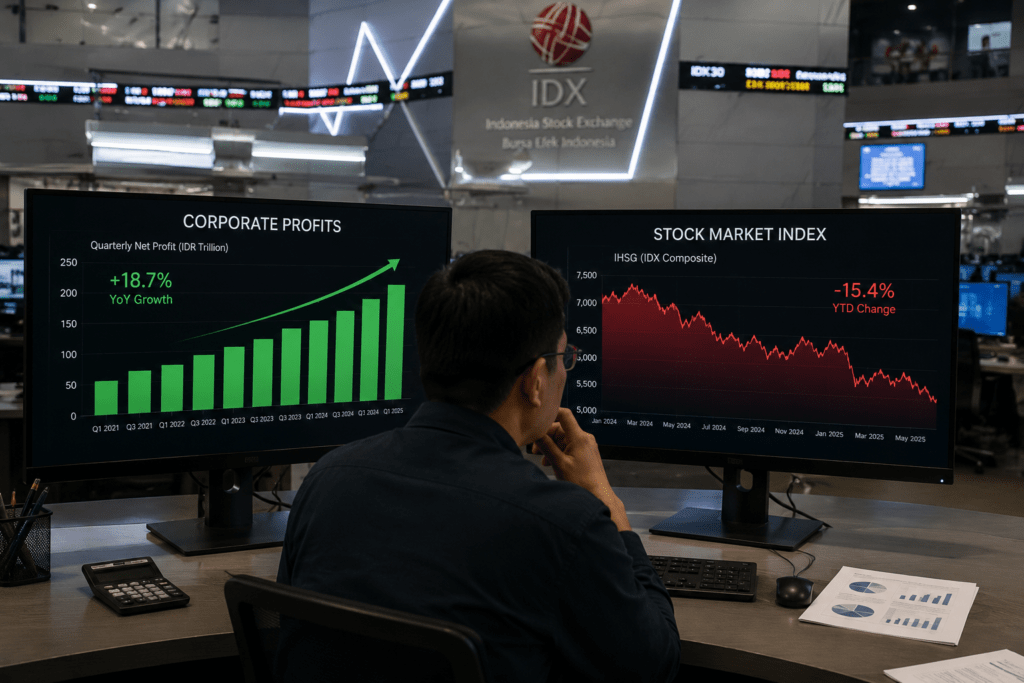 80 Persen Emiten Cetak Laba Q1 2026 Tertinggi 5 Tahun, Tapi Kenapa IHSG Anjlok