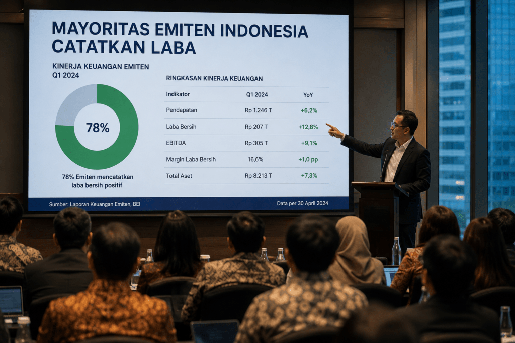 80 Persen Emiten Cetak Laba Q1 2026 Tertinggi 5 Tahun, Tapi Kenapa IHSG Anjlok