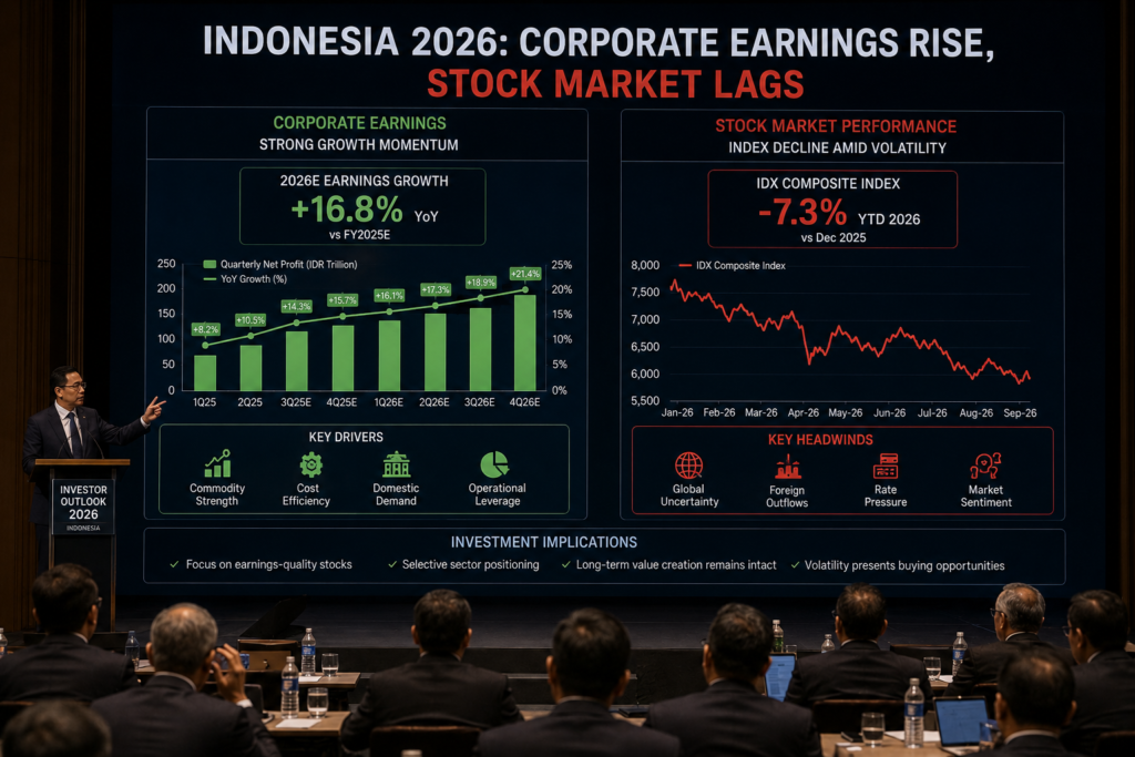 80 Persen Emiten Cetak Laba Q1 2026 Tertinggi 5 Tahun, Tapi Kenapa IHSG Anjlok