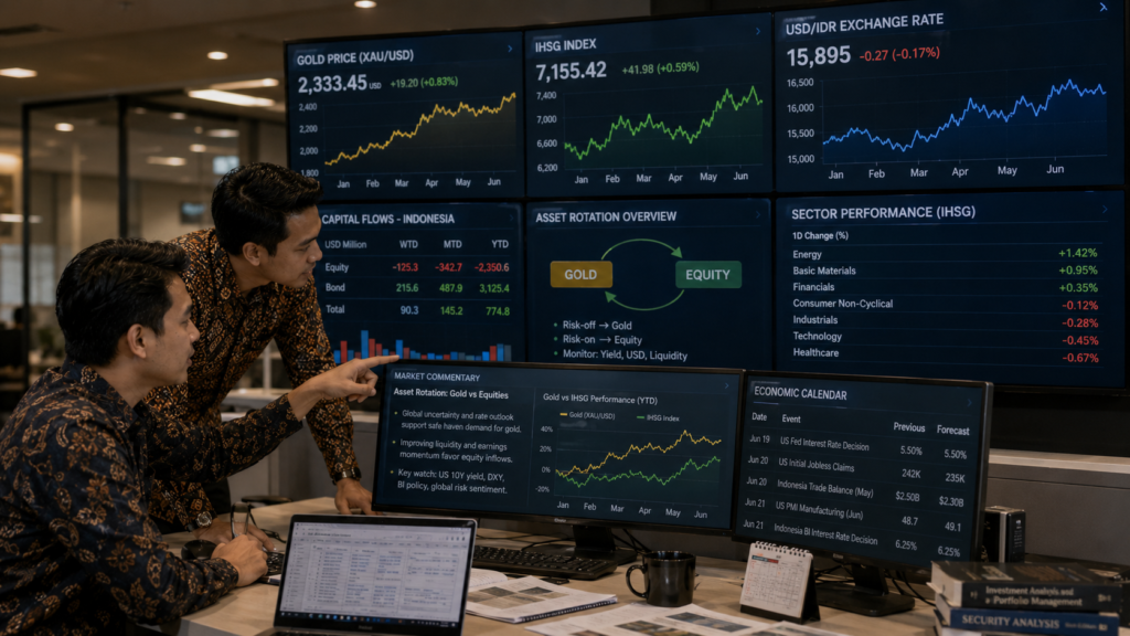 Emas Antam Turun Rp20.000 Jadi Rp2.603.000, IHSG Justru Menguat 0,81 Persen